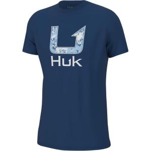 imageHUK Unisex Kids Short Sleeve Performance Tee Fishing TShirtFin Fill  Set Sail
