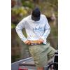 imageHUK Mens Patterned Pursuit Performance Dryfit Boxer BriefsFin Lure  Volcanic Ash