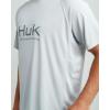 imageHUK Mens Pursuit Short Sleeve Performance Shirt  Sun ProtectionHarbor Mist