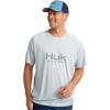 imageHUK Mens Pursuit Short Sleeve Performance Shirt  Sun ProtectionHarbor Mist