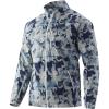 imageHUK Mens Pursuit Waterproof ampamp Wind Resistant Zip JacketBluefin