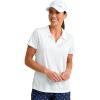 imageHUK Womens Pursuit Polo Performance Short Sleeve Polo Shirt for WomenWhite