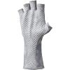 imageHUK Mens Sun Glove  QuickDrying Fingerless Fishing GlovesRunning Lakes  Overcast Grey