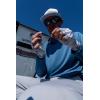 imageHUK Mens Sun Glove  QuickDrying Fingerless Fishing GlovesRunning Lakes  Overcast Grey