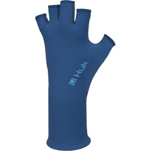 imageHUK Mens FingerlessSun SleevesSolid  Set Sail