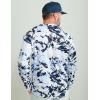 imageHUK Mens Kc Scott Patterned Pursuit Hoodie Hooded Fishing ShirtApex Vert  Naval Academy