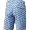 imageHUK Mens Pursuit Boardshort  QuickDrying Fishing ampamp Swimming ShortsScaled Dye  Blue Fog