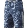 imageHUK Mens Pursuit Boardshort  QuickDrying Fishing ampamp Swimming ShortsStone Shore  Deep Ocean Blue