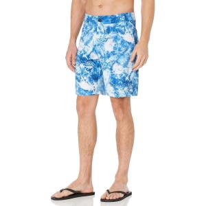imageHUK Mens Pursuit Boardshort  QuickDrying Fishing ampamp Swimming ShortsStone Shore  Mossy Oak Blue Shark