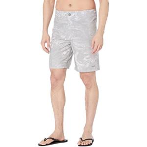 imageHUK Mens Pursuit Boardshort  QuickDrying Fishing ampamp Swimming ShortsStone Shore  Overcast Grey