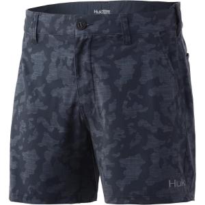imageHUK Mens Pursuit Water Repellent ampamp QuickDrying ShortsRunning Lakes  Volcanic Ash