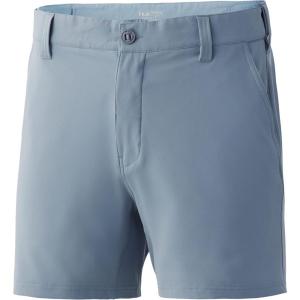 imageHUK Mens Pursuit Water Repellent ampamp QuickDrying ShortsSilver Blue