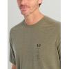 imageHUK Mens Drift Short Sleeve Lightweight Jersey Crew Performance Fishing Shirt with UPF Sun ProtectionHeather Moss