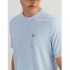 imageHUK Mens Drift Short Sleeve Lightweight Jersey Crew Performance Fishing Shirt with UPF Sun ProtectionWind Surfer Heather