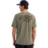imageHUK Mens Drift Short Sleeve Lightweight Jersey Crew Performance Fishing Shirt with UPF Sun ProtectionHeather Moss
