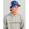 imageHUK Kids Coldfront Graphic Performance Fishing HoodieHarbor Mist Heather 20