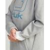 imageHUK Kids Coldfront Graphic Performance Fishing HoodieHarbor Mist Heather