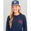 imageHUK Unisex Kids Long Sleeve Graphic Tee Soft Comfortable TShirt with Fun Fishing Designs for Everyday WearSc Fish  Naval Academy