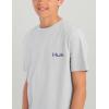 imageHUK Unisex Short Sleeve Performance Tee Kids Fishing TShirtHarbor Mist