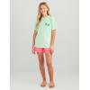 imageHUK Unisex Short Sleeve Performance Tee Kids Fishing TShirtSunset Sunrise  Seafoam Mist