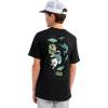 imageHUK Unisex Short Sleeve Performance Tee Fishing TShirt for KidsOutta World  Black