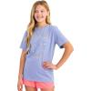 imageHUK Unisex Short Sleeve Performance Tee Kids Fishing TShirtSeahorse  Lightning Sky