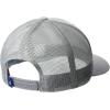 imageHUK Mens Mesh Trucker Snapback AntiGlare Fishing HatState of Florida  Overcast Grey