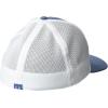 imageHUK Mens Performance Stretch AntiGlare Fitted Mesh HatHukd Up  Sargasso Sea