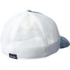 imageHUK Mens Performance Stretch AntiGlare Fitted Mesh HatRunning Lakes  Titanium Blue