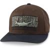 imageHUK Mens Flat Bill Hat 6Panel Adjustable Snapback Fishing CapMarl