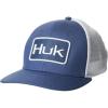 imageHUK Mens Performance Stretch AntiGlare Fitted Mesh HatHukd Up  Sargasso Sea