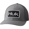 imageHUK Mens Performance Stretch AntiGlare Fitted Mesh HatHukd Up  Sharkskin