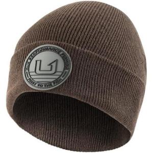 imageHUK Mens Embossed Beanie Soft Warm and Comfortable Knit Fishing Hat for Cold WeatherPluff Mud