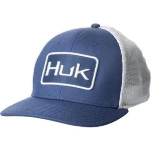 imageHUK Mens Performance Stretch AntiGlare Fitted Mesh HatHukd Up  Sargasso Sea
