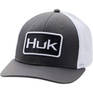 imageHUK Mens Performance Stretch AntiGlare Fitted Mesh HatHukd Up  Volcanic Ash
