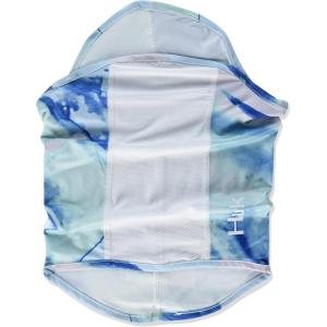 imageHUK mens Neck Gaiter  Face Protection With Upf 30 Sun ProtectionTie Dye  Seafoam