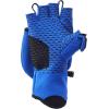 imageHUK UnisexAdult Windproof Softshell Flip Mitt  Pull Back Fishing GlovesHuk Blue
