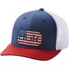imageHUK Mens Mesh Trucker Snapback AntiGlare Fishing HatAmericana  Sargasso Sea