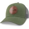 imageHUK Trucker AntiGlare Snapback Fishing Hat for MenLeather Patch  Moss