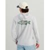 imageHUK Hoodie Tee for Men Lightweight Performance Fishing Hooded Shirt with UPF Sun ProtectionBass  Harbor Mist