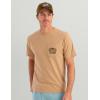 imageHUK Mens Tee Comfortable Performance Fishing Short Sleeve TShirt with Chest PocketPermit Sun  Marl