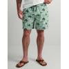 imageHUK Pursuit Volley Pattern QuickDry Shorts for MenFog Green