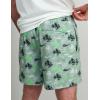 imageHUK Pursuit Volley Pattern QuickDry Shorts for MenFog Green