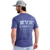imageHUK Mens Tee Comfortable Performance Fishing Short Sleeve TShirt with Chest PocketWestern Wild  Skipper Blue