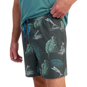 imageHUK Pursuit Volley Pattern QuickDry Shorts for MenVolcanic Ash 20