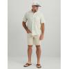 imageHUK Mens Kona Pattern Short Sleeve Fishing Button Down ShirtKc  Egret 20