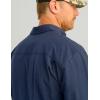 imageHUK Mens Next Level Solid Long Sleeve Fishing Button Down ShirtNaval Academy