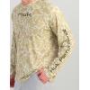 imageHUK Mens Pursuit Lite Crew Lightweight Performance Long Sleeve Shirt with UPF Sun ProtectionSand