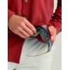 imageHUK Mens Tide Point Long Sleeve Shirt Fishing Button DownScarlet Blaze