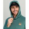 imageHUK Coldfront Pullover Performance Fishing Hoodie for MenNorth Atlantic Heather
